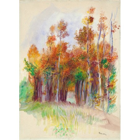  Obraz na płótnie 50x70cm Pierre-Auguste Renoir Gaj drzew