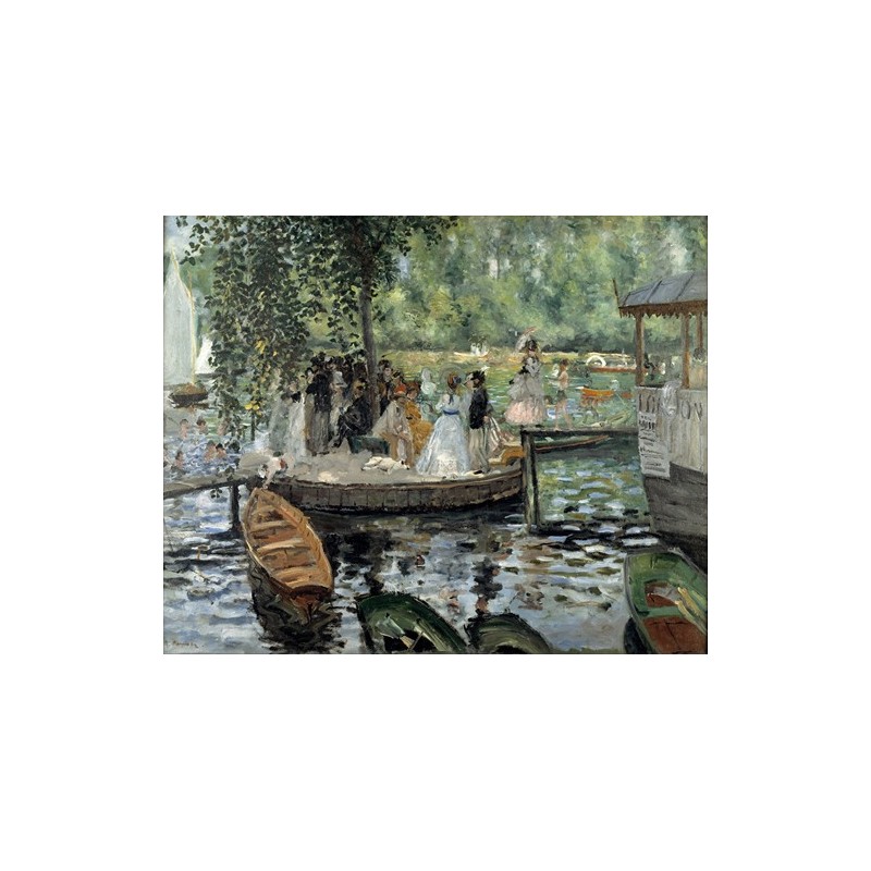  Obraz na płótnie 50x40cm Pierre-Auguste Renoir La Grenouillère