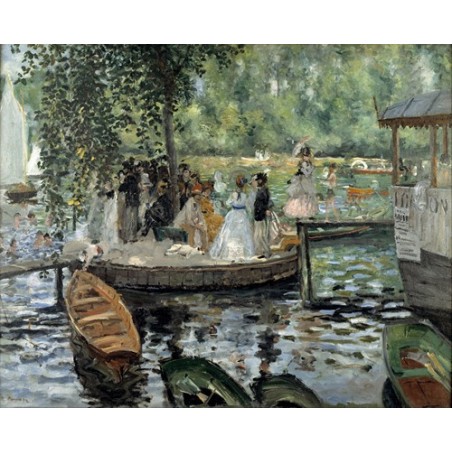  Obraz na płótnie 50x40cm Pierre-Auguste Renoir La Grenouillère