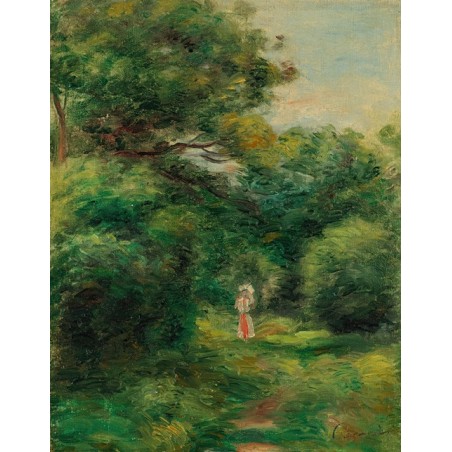  Obraz na płótnie 50x60cm Pierre-Auguste Renoir Leśna alejka