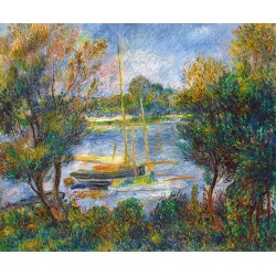  Obraz na płótnie 50x40cm Pierre-Auguste Renoir Sekwana w Argenteuil