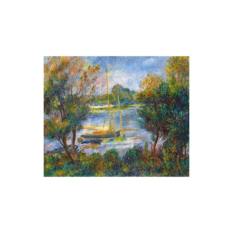  Obraz na płótnie 50x40cm Pierre-Auguste Renoir Sekwana w Argenteuil