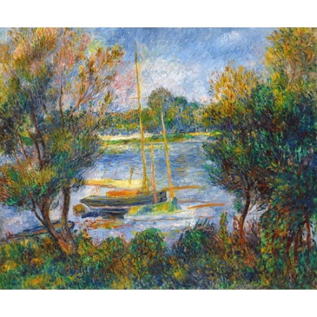  Obraz na płótnie 50x40cm Pierre-Auguste Renoir Sekwana w Argenteuil