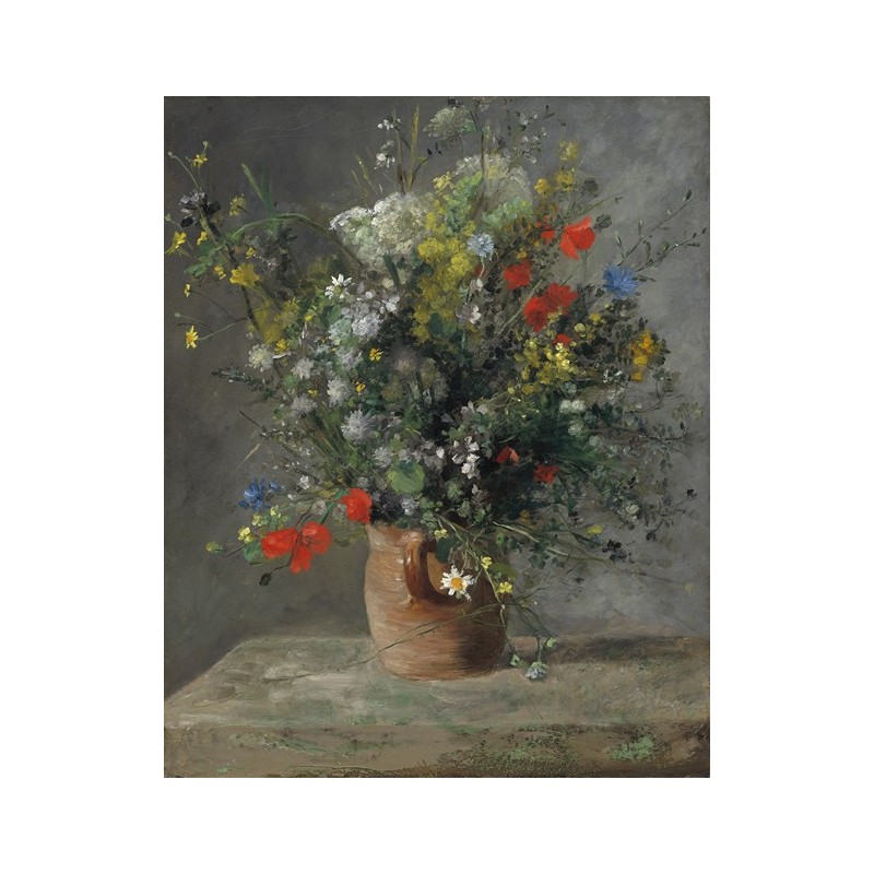  Obraz na płótnie 50x60cm Pierre-Auguste Renoir Kwiaty w wazonie