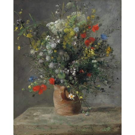  Obraz na płótnie 50x60cm Pierre-Auguste Renoir Kwiaty w wazonie