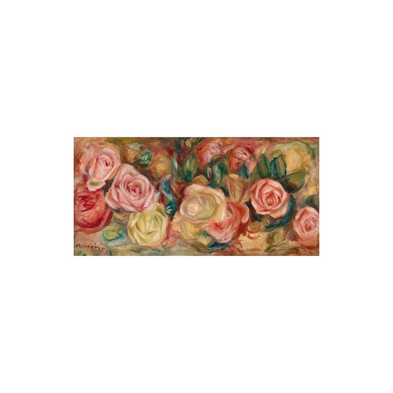  Obraz na płótnie 50x25cm Pierre-Auguste Renoir Róże