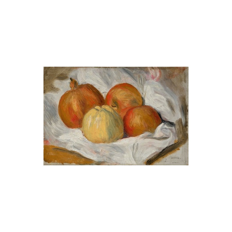  Obraz na płótnie 50x35cm Pierre-Auguste Renoir Jabłka pigwa i granat