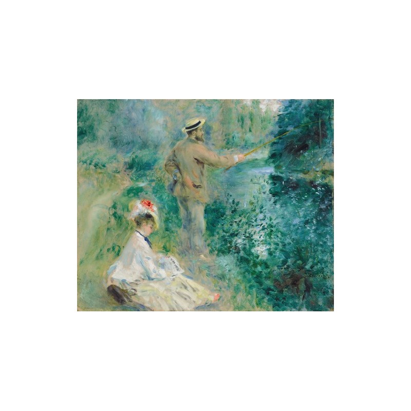  Obraz na płótnie 50x40cm Pierre-Auguste Renoir Wędkarz