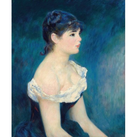  Obraz na płótnie 50x60cm Pierre-Auguste Renoir Popiersie kobiety