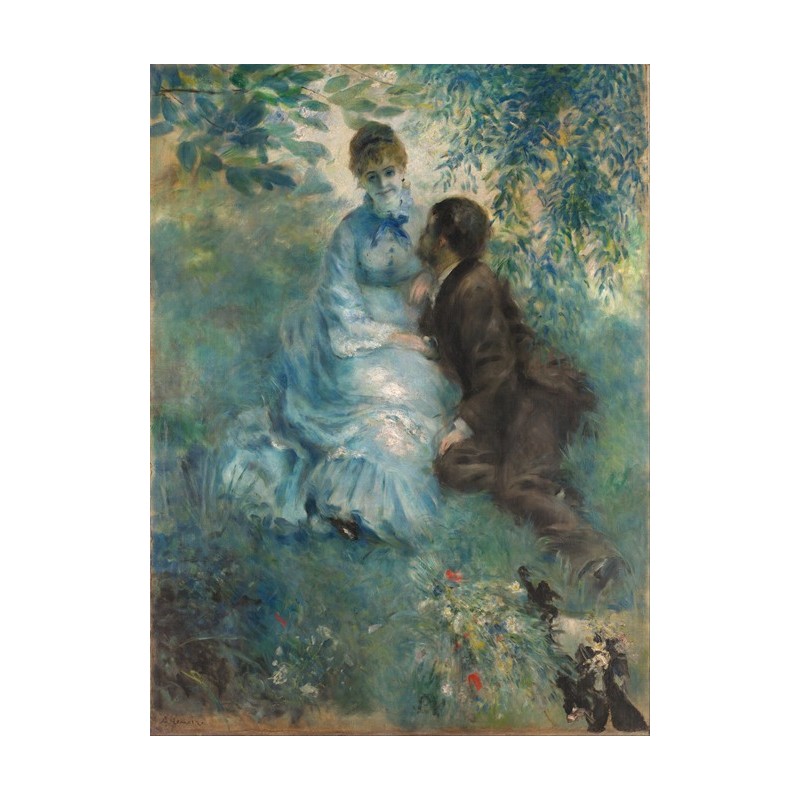  Obraz na płótnie 50x70cm Pierre-Auguste Renoir Zakochani