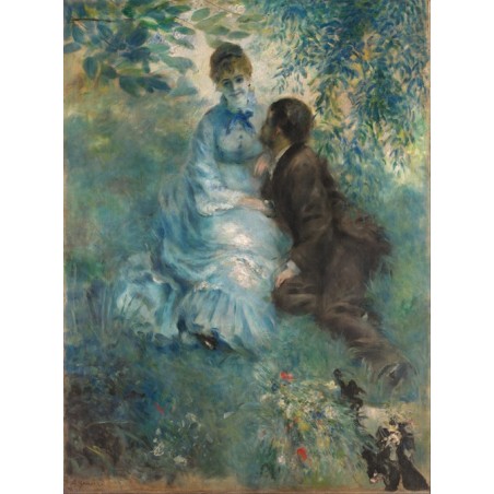  Obraz na płótnie 50x70cm Pierre-Auguste Renoir Zakochani