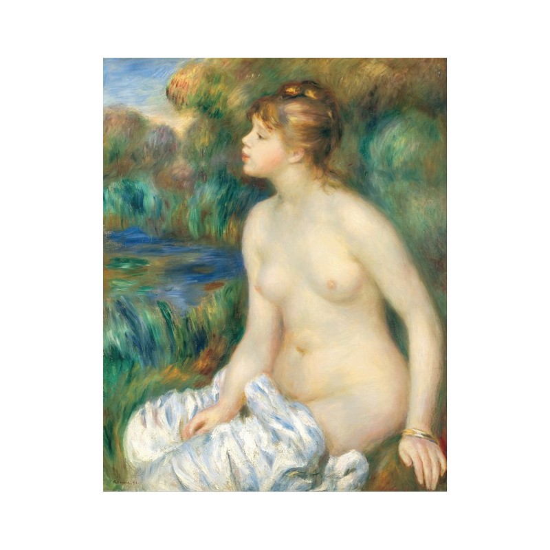  Obraz na płótnie 50x60cm Pierre-Auguste Renoir Kąpiąca się