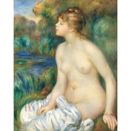  Obraz na płótnie 50x60cm Pierre-Auguste Renoir Kąpiąca się