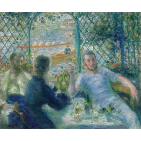  Obraz na płótnie 50x40cm Pierre-Auguste Renoir Obiad wioślarzy