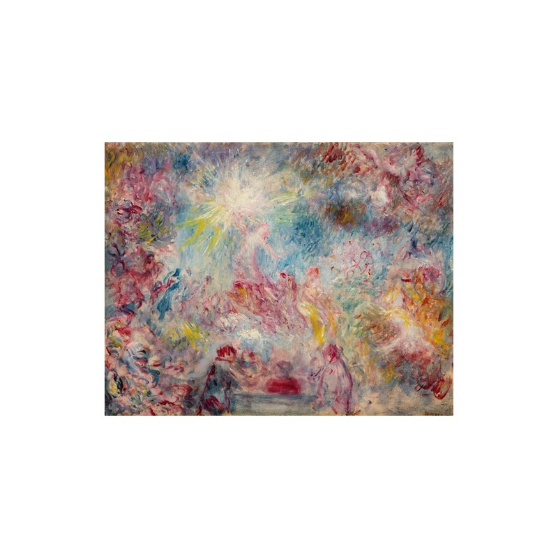  Obraz na płótnie 50x40cm Pierre-Auguste Renoir Różowa Alegoria