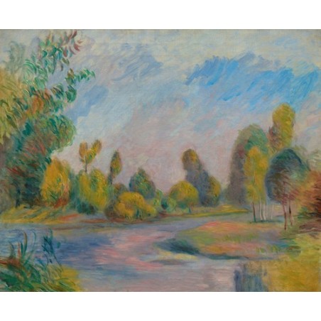  Obraz na płótnie 50x40cm Pierre-Auguste Renoir Nad brzegiem rzeki