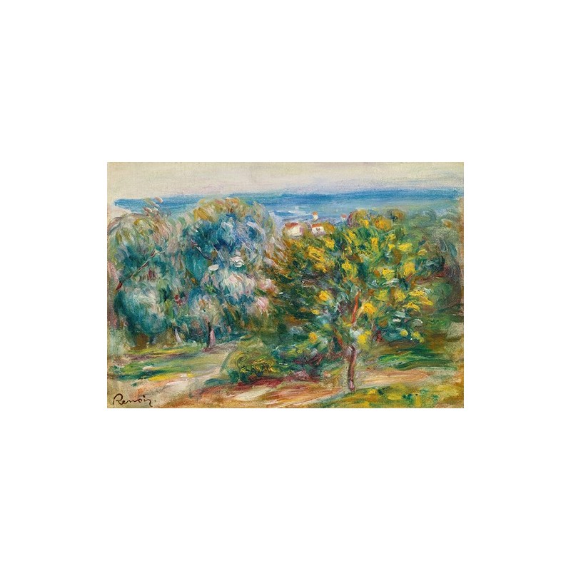  Obraz na płótnie 50x35cm Pierre-Auguste Renoir Pajzaż z południa Francji
