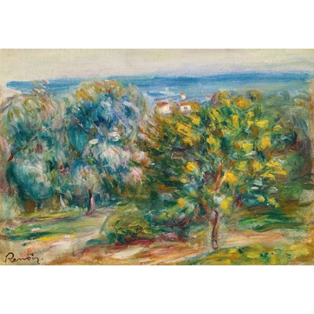  Obraz na płótnie 50x35cm Pierre-Auguste Renoir Pajzaż z południa Francji