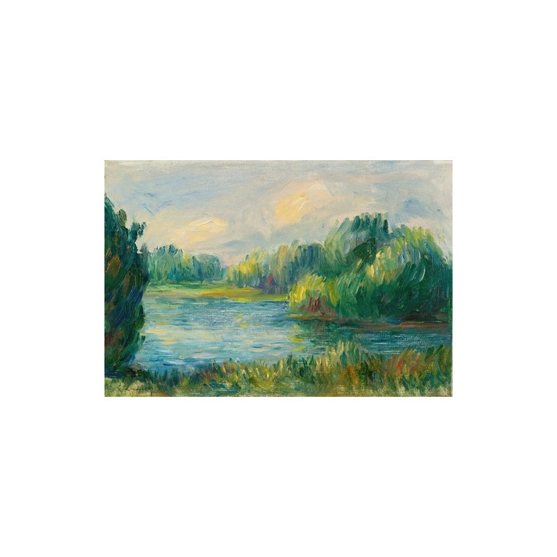  Obraz na płótnie 50x35cm Pierre-Auguste Renoir Brzeg rzeki