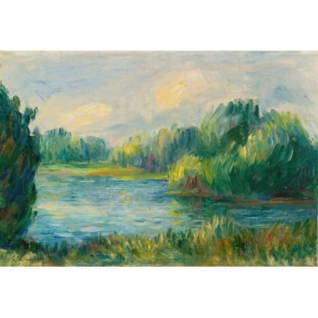  Obraz na płótnie 50x35cm Pierre-Auguste Renoir Brzeg rzeki
