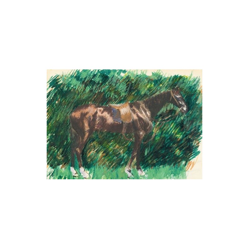  Obraz na płótnie 50x35cm Pierre-Auguste Renoir Koń