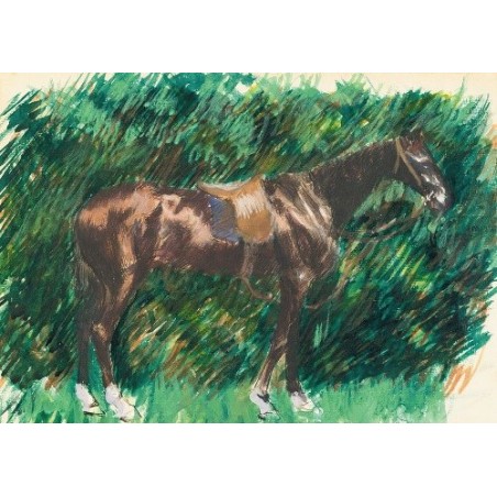 Obraz na płótnie 50x35cm Pierre-Auguste Renoir Koń