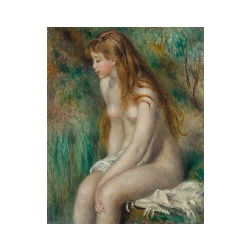  Obraz na płótnie 50x60cm Pierre-Auguste Renoir Dziewczyna podczas kąpieli