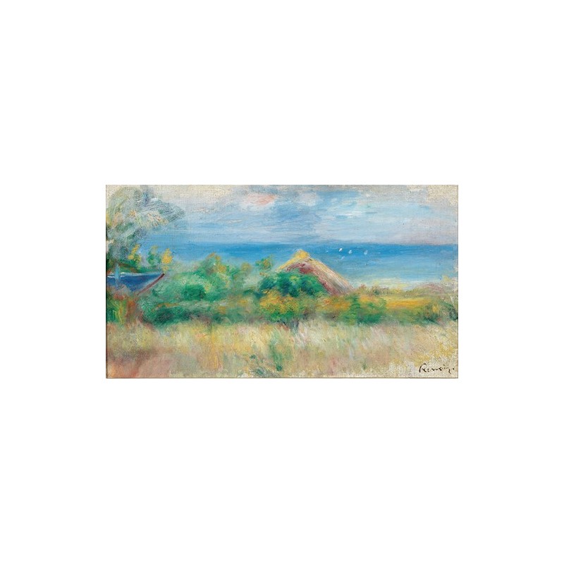  Obraz na płótnie 50x30cm Pierre-Auguste Renoir Pejzaż z widokiem na morze