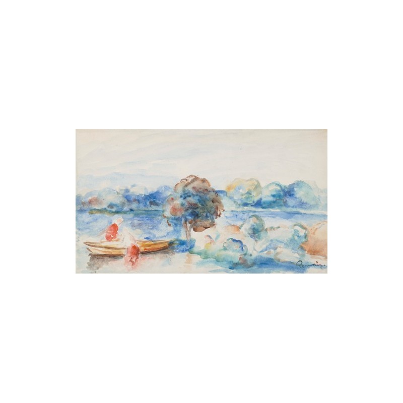  Obraz na płótnie 50x30cm Pierre-Auguste Renoir Nad wodą
