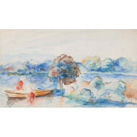  Obraz na płótnie 50x30cm Pierre-Auguste Renoir Nad wodą