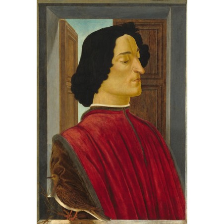  Obraz na płótnie 50x75cm Sandro Botticelli Giuliano de’ Medici