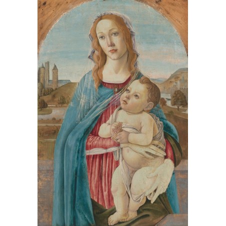  Obraz na płótnie 50x75cm Sandro Botticelli Madonna z Dzieciątkiem