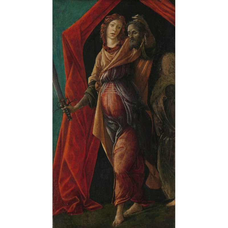  Obraz na płótnie 50x90cm Sandro Botticelli Judyta z głową Holofernesa