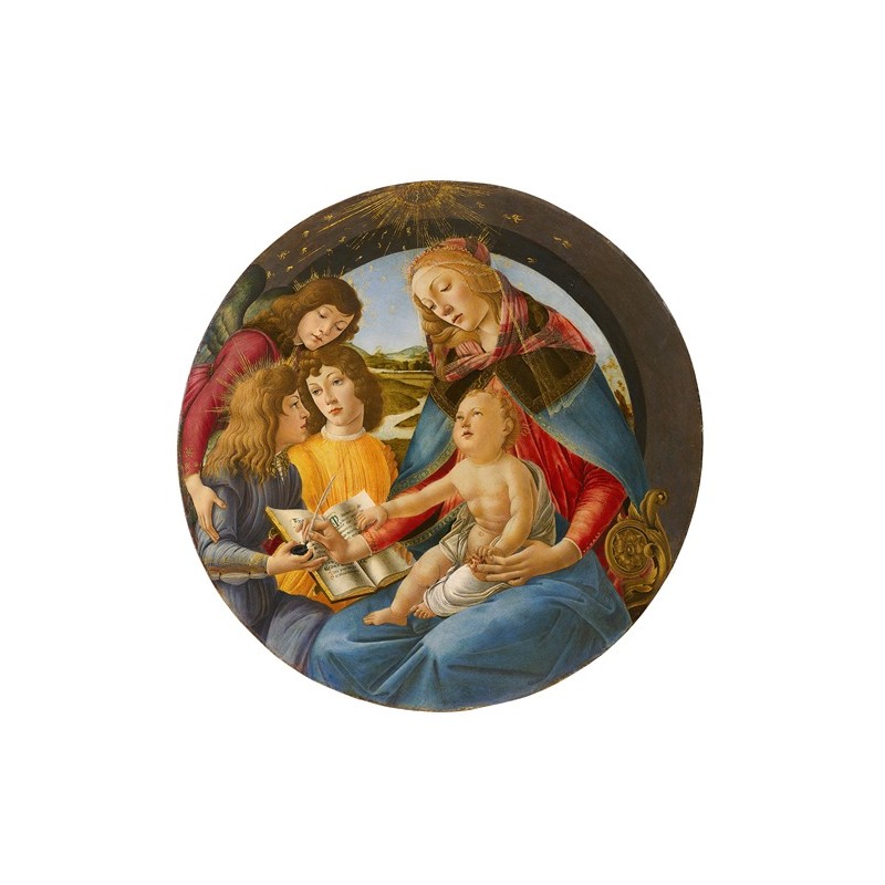 Obraz na płótnie 50x50cm Sandro Botticelli Madonna