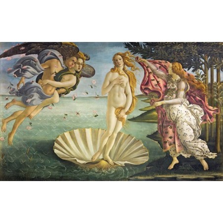  Obraz na płótnie 50x30cm Sandro Botticelli Narodziny Wenus