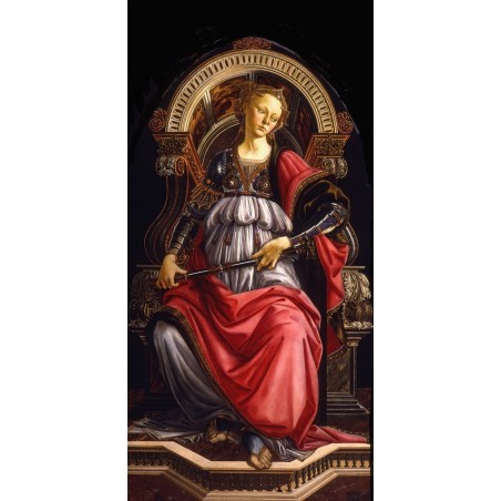  Obraz na płótnie 50x100cm Sandro Botticelli Męstwo