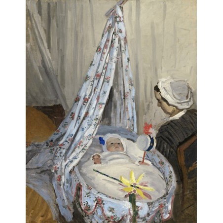  Obraz na płótnie 50x70cm Claude Monet Kołyska