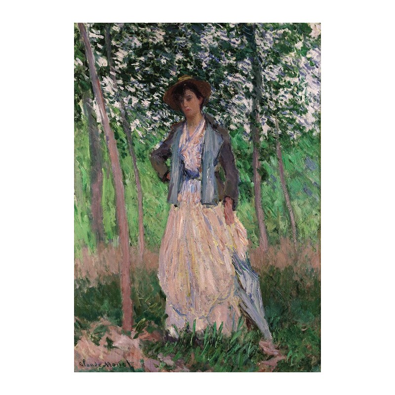  Obraz na płótnie 50x70cm Claude Monet Spacerowiczka