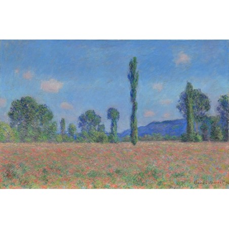  Obraz na płótnie 50x30cm Claude Monet Pole maków