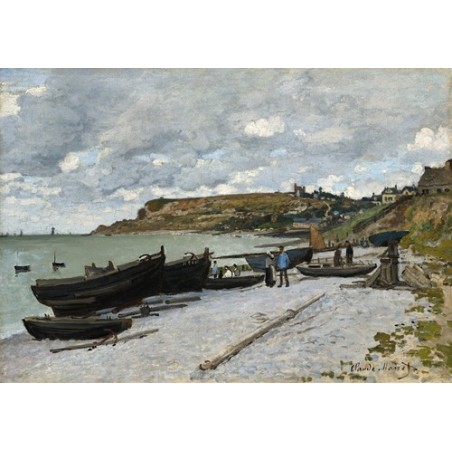  Obraz na płótnie 50x35cm Claude Monet Sainte-Adresse