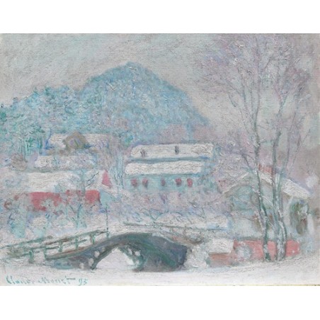 Obraz na płótnie 50x40cm Claude Monet Sandvika Norwegia