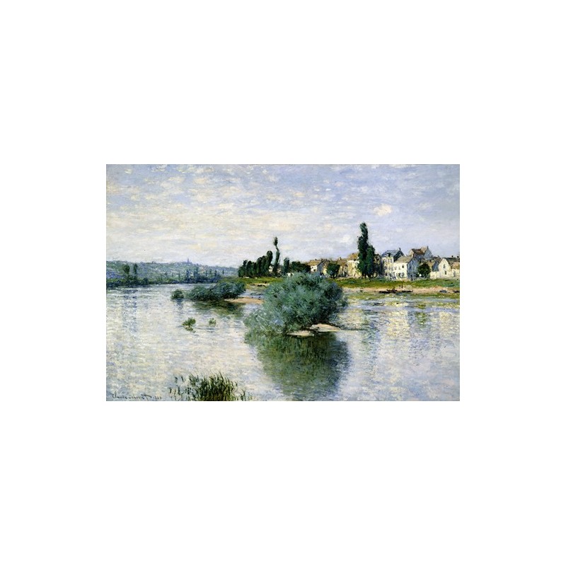  Obraz na płótnie 50x35cm Claude Monet Sekwana w Lavacourt