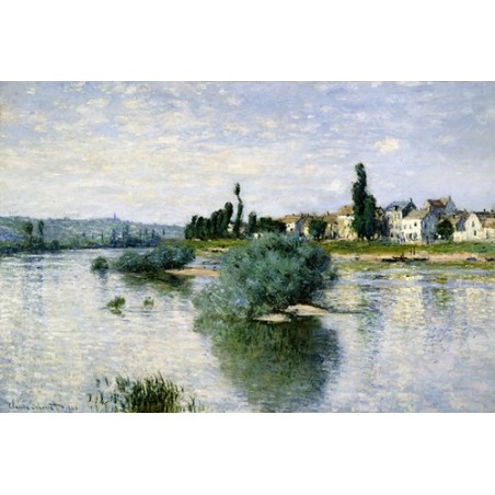 Obraz na płótnie 50x35cm Claude Monet Sekwana w Lavacourt