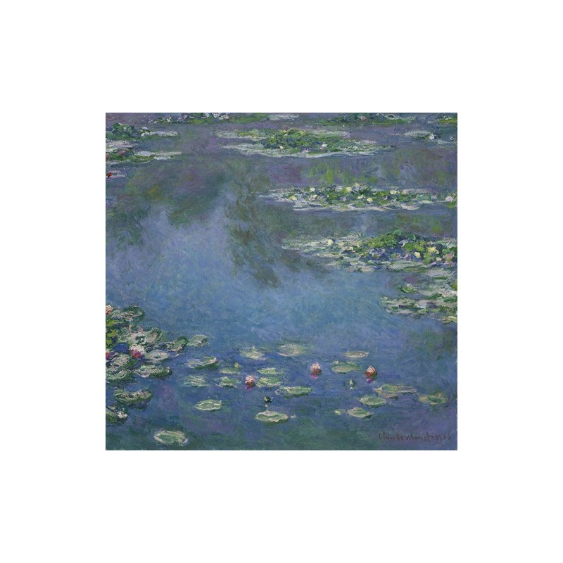  Obraz na płótnie 50x50cm Claude Monet Lilie wodne