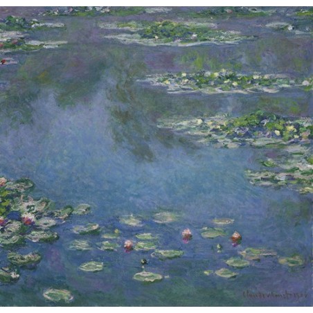  Obraz na płótnie 50x50cm Claude Monet Lilie wodne