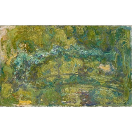  Obraz na płótnie 50x30cm Claude Monet Most w ogrodzie Moneta