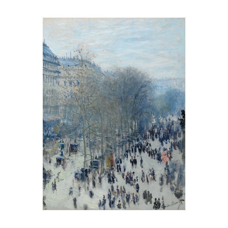  Obraz na płótnie 50x70cm Claude Monet Bulwar Kapucynów