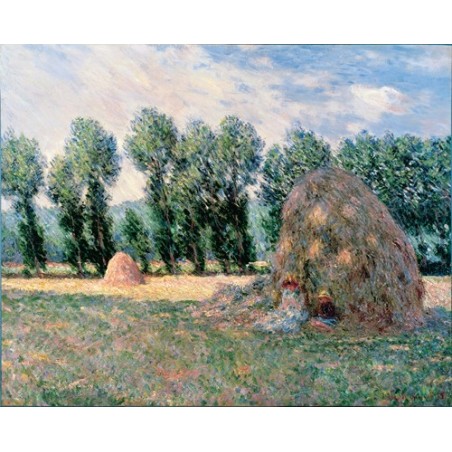  Obraz na płótnie 50x40cm Claude Monet Stogi siana