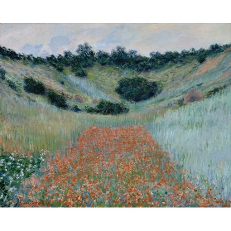  Obraz na płótnie 50x40cm Claude Monet Pole maków w dolinie koło Giverny