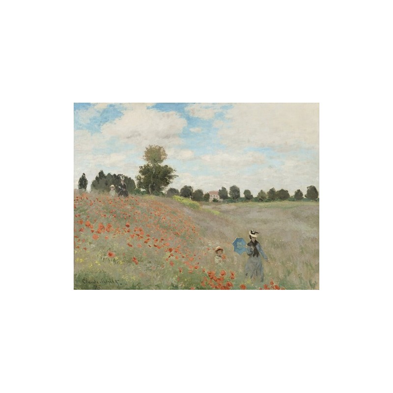 Obraz na płótnie 50x35cm Claude Monet Pole maków